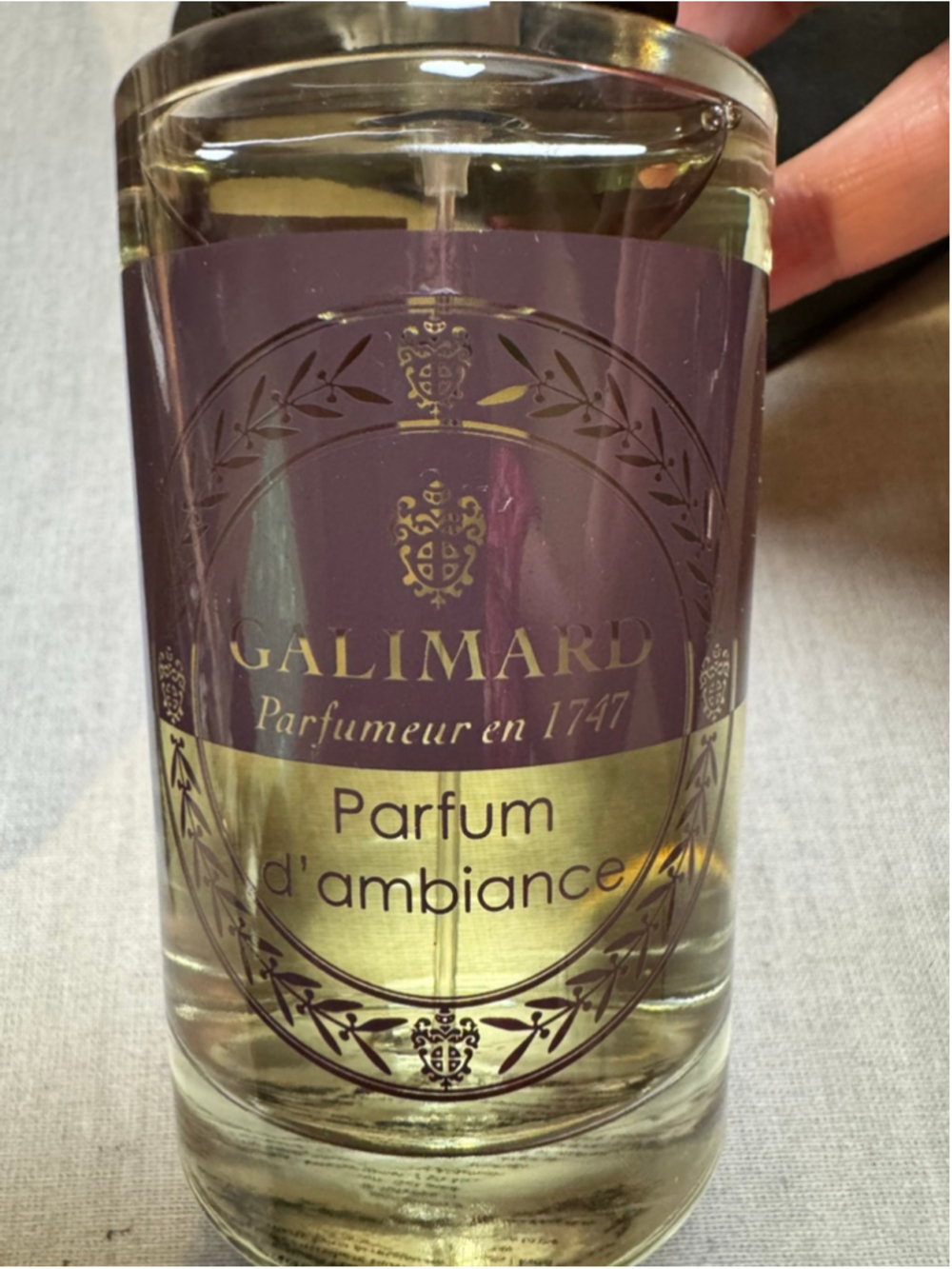 GALIMARD French Parfum d'Ambiance Room Spray Cinnamon Orange Scent 3.3 fl oz - Picture 2 of 8